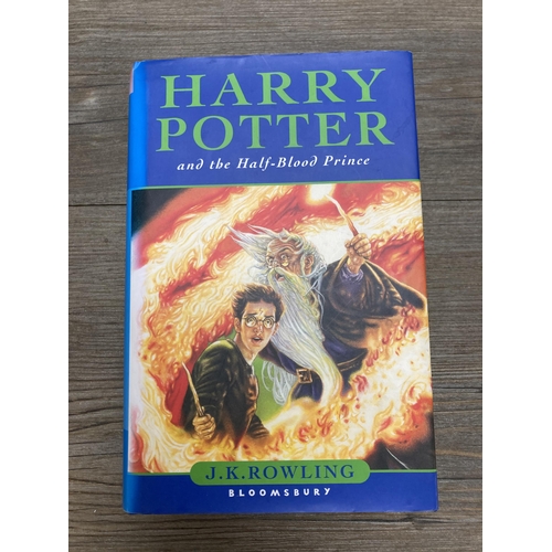 514 - Four Harry Potter books, The Order of the Phoenix First Edition, The Deathly Hallows First Edition, ... 