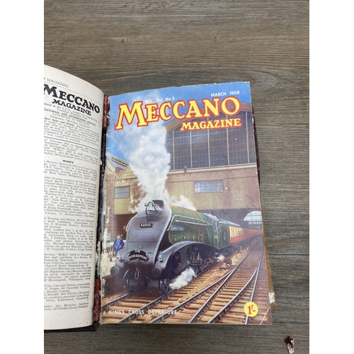 518 - A collection of vintage Meccano magazines