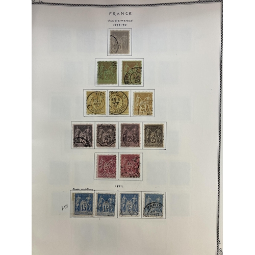 519 - A box containing a large collection of worldwide stamps and first day covers