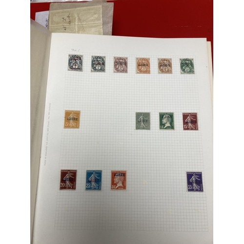 529 - Six albums containing a collection of worldwide stamps