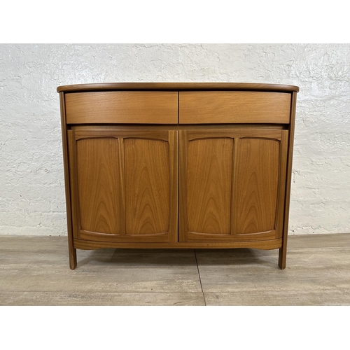 180 - A Nathan teak sideboard - approx. 81cm high x 103cm wide x 49cm deep