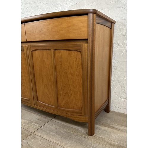 180 - A Nathan teak sideboard - approx. 81cm high x 103cm wide x 49cm deep