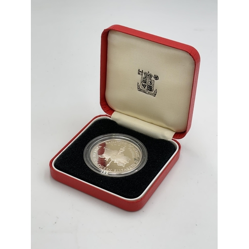 2329 - A boxed The Royal Mint Llantrisant 1989 Bailiwick of Jersey proof £2 coin