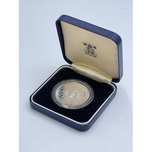 2339 - A boxed Royal Mint Queen Elizabeth 'The Queen Mother' August 4th 1980 proof coin