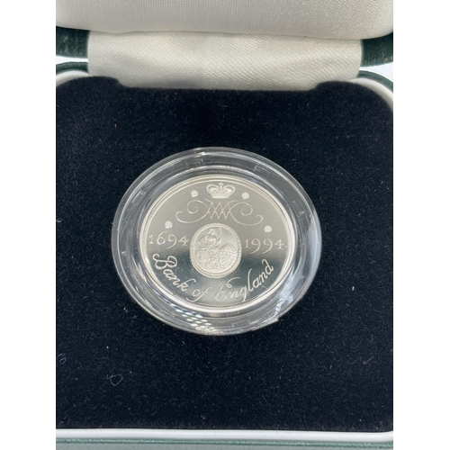 2363 - Four boxed .925 silver proof coins with certificates of authenticity, one Pobjoy Mint Gibraltar Euro... 