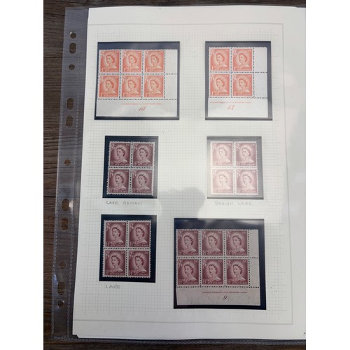 523 - A collection of worldwide stamps to include New Zealand imperforate proof stamps, South African stam... 