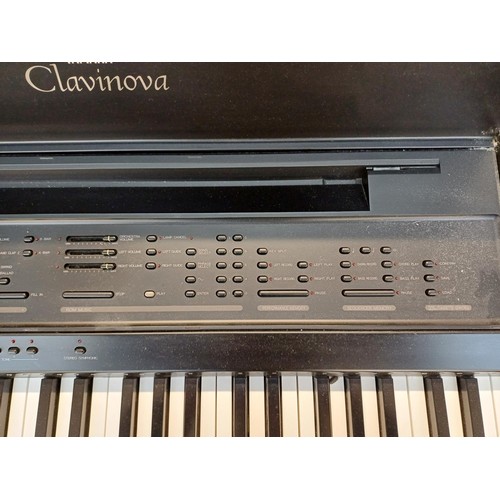 575 - A mid 1980s Yamaha Clavinova CVP-5 weighted 76 key electric piano