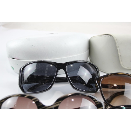 352 - Six pairs of cased designer sunglasses and glasses