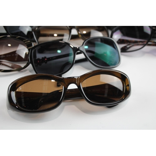 352 - Six pairs of cased designer sunglasses and glasses