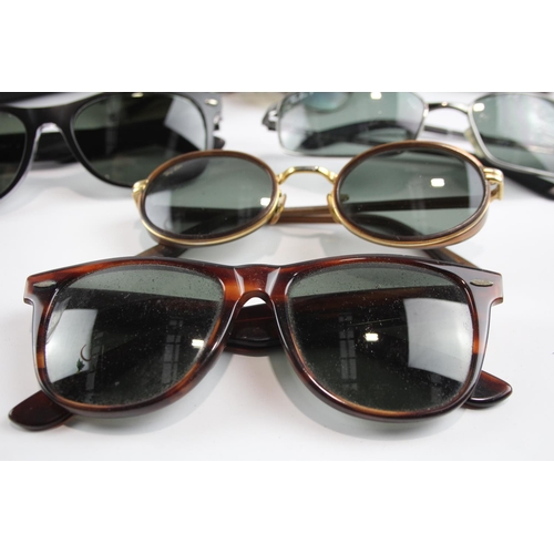 355 - Five pairs of cased Ray-Ban sunglasses