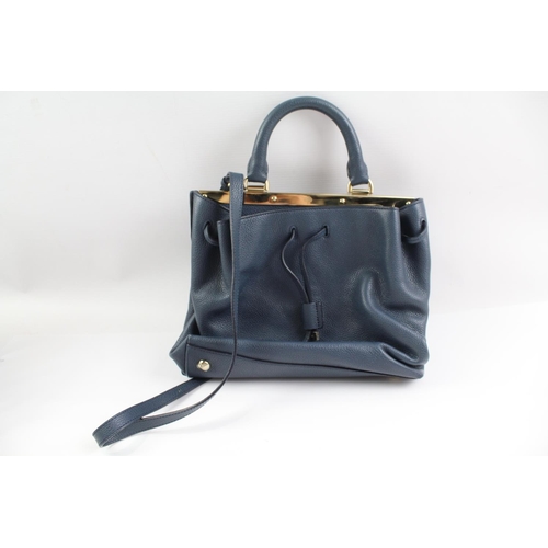 357 - A Mulberry top handled crossbody leather handbag