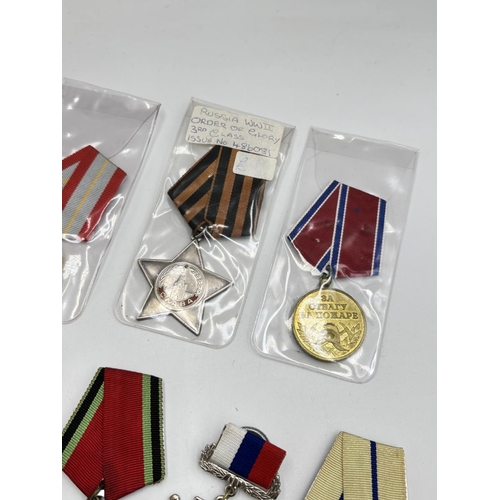 2493 - Ten USSR medals