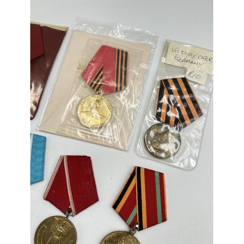 2494 - Ten USSR medals