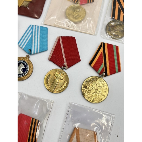 2494 - Ten USSR medals