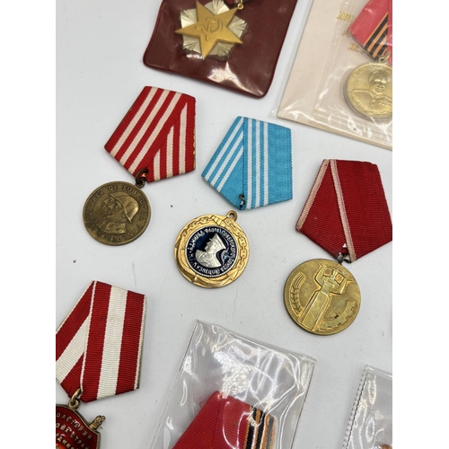 2494 - Ten USSR medals