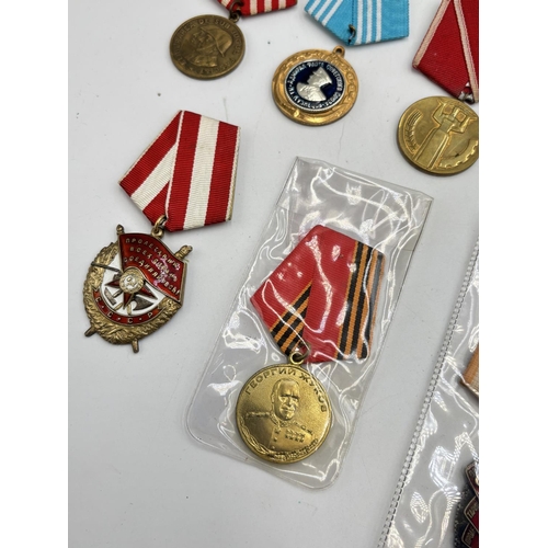 2494 - Ten USSR medals