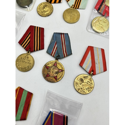 2495 - Ten USSR medals