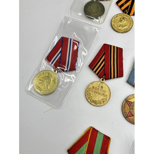 2495 - Ten USSR medals