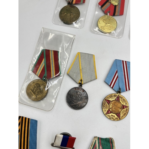 2496 - Ten USSR medals