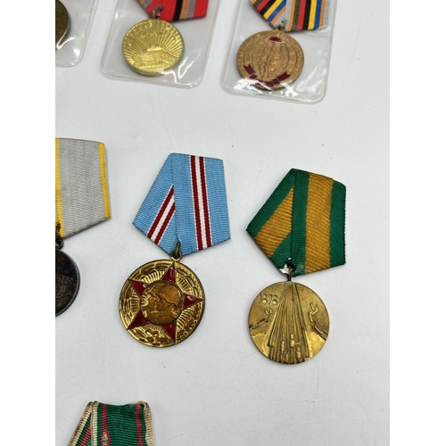 2496 - Ten USSR medals