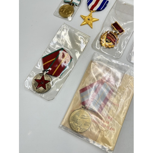 2499 - Ten USSR medals