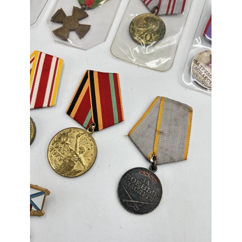 2503 - Ten USSR medals