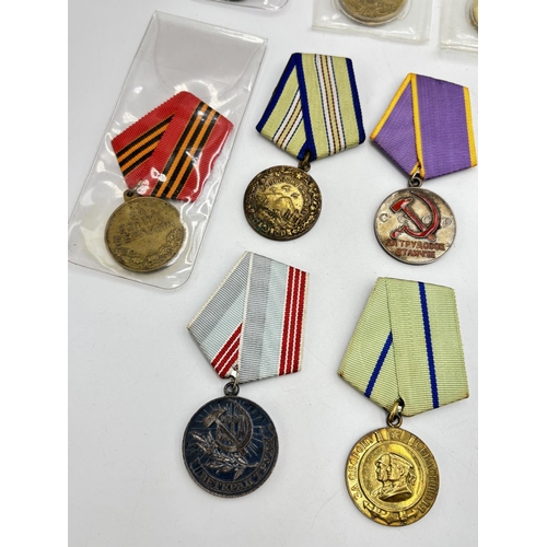 2506 - Ten USSR medals