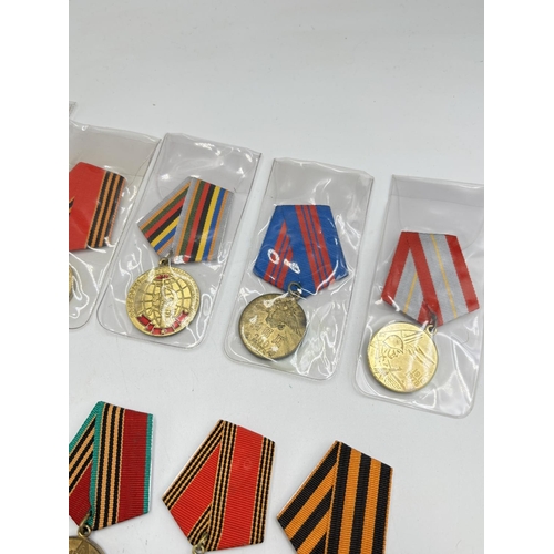 2509 - Ten USSR medals