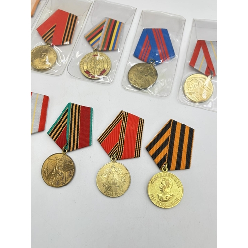 2509 - Ten USSR medals