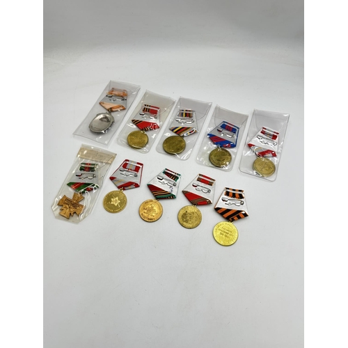 2509 - Ten USSR medals