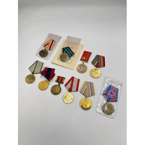 2520 - Ten USSR medals