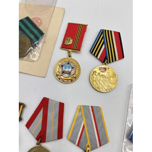 2520 - Ten USSR medals