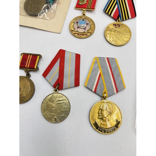 2520 - Ten USSR medals