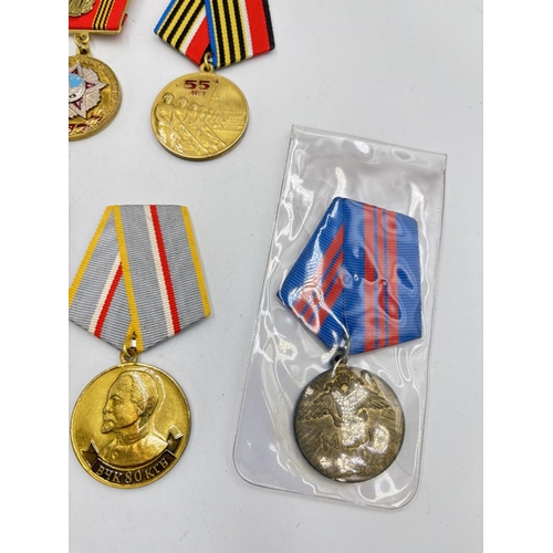 2520 - Ten USSR medals