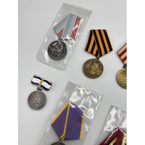 2525 - Ten USSR medals