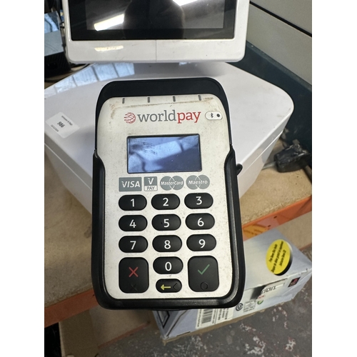 535 - A Worldpay Tab 3 10 Business POS with card reader