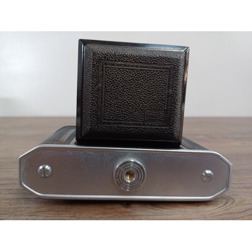 23 - A cased early 1950s Mizuho Optical Camera Co. Ltd. Mizuho-Six IIIB 6x6 or 4.5×6 folding viewfinder c... 