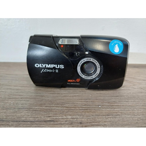 37 - An Olympus µ[mju:]-II all-weather ultra-compact 35mm camera