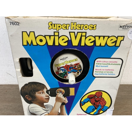 318 - Three items, one Mettoy products Spider-Man Super Heroes Movie Viewer, one Walt Disney Super 8 Movie... 