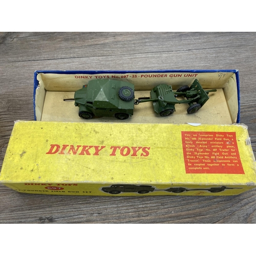 330 - A collection of diecast model vehicles to include Tonka Trencher no. 2534, Dinky Super Toys centurio... 