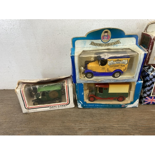 336 - A collection of diecast model vehicles to include Days Gone 52009 1935 Morris Parcels van, Telitoy M... 