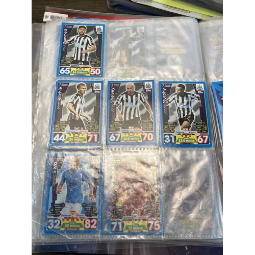 338 - A collection of trading cards to include Pokémon, Panini Premier League, Panini Mulch Mayhem Bin Wea... 