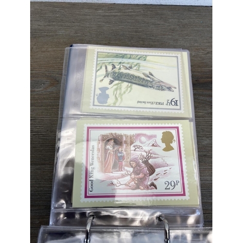 401 - Five albums containing first day covers and PHQ cards