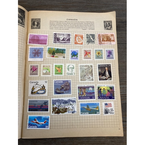 405 - Seven albums containing worldwide stamps