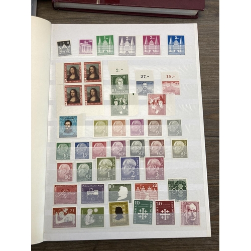 406 - A collection of worldwide stamps and postcards