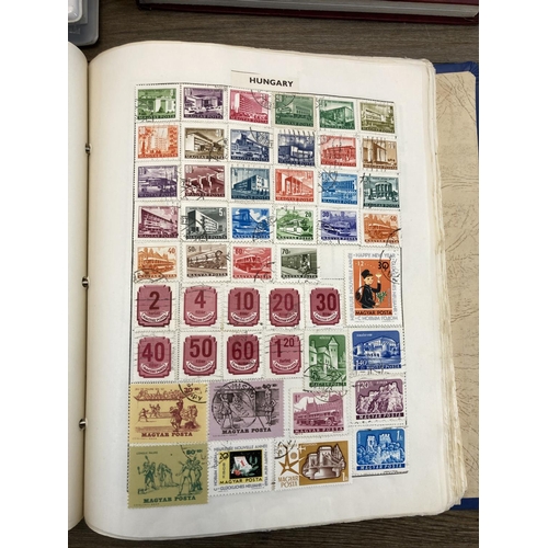 406 - A collection of worldwide stamps and postcards