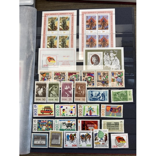 406 - A collection of worldwide stamps and postcards