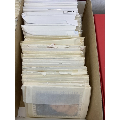 407 - A large collection of first day covers