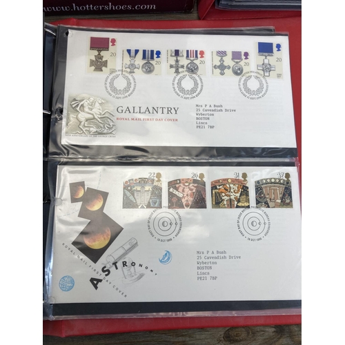 407 - A large collection of first day covers