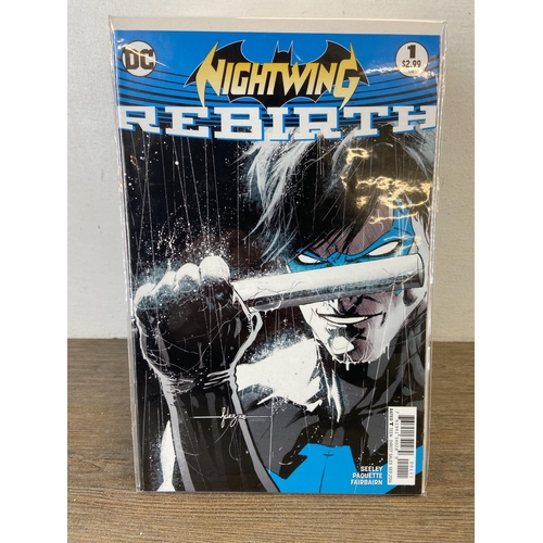 460 - Approx. one hundred and fifty DC comics. DC Universe Rebirth includes Flash (vol.5) #2 (four copies)... 